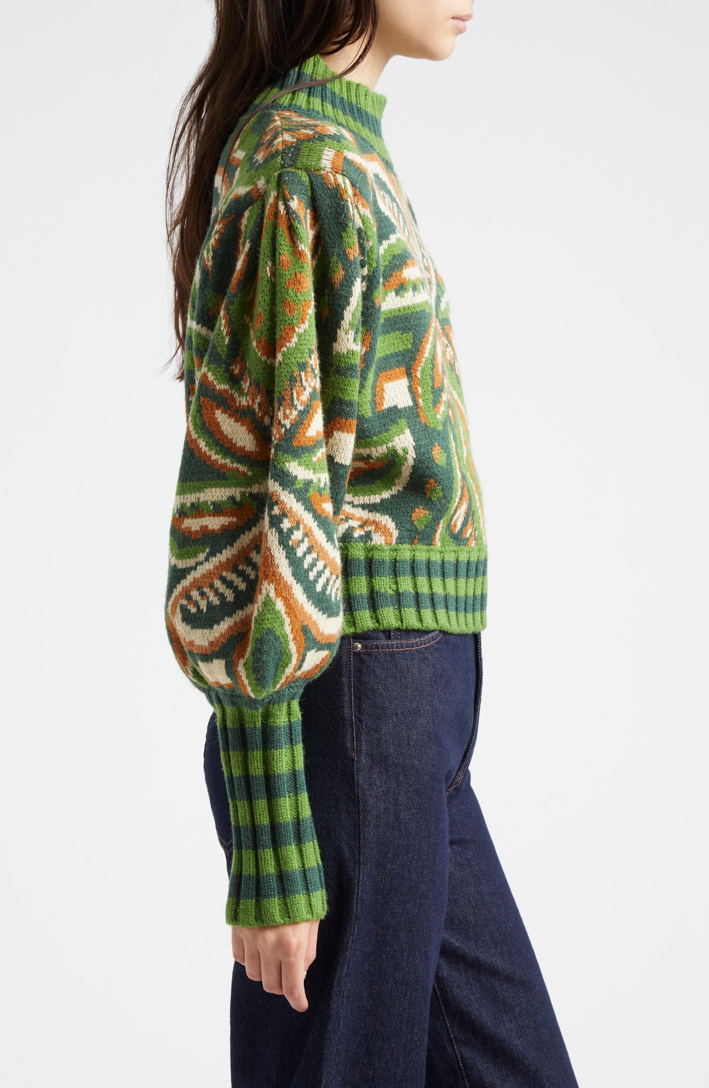 Green Pinneaple Sweater