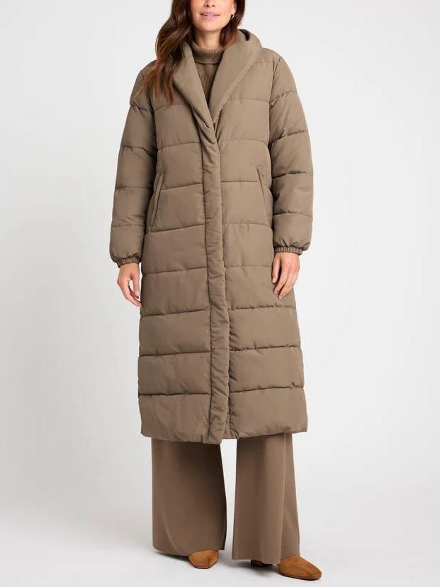 Long Puffer Coat