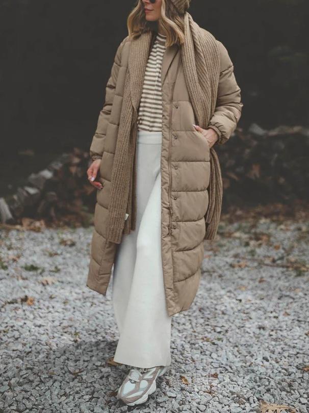 Long Puffer Coat