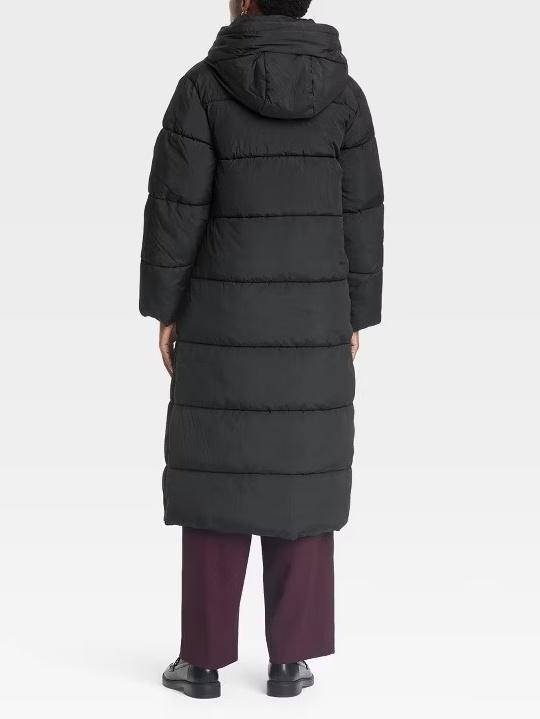 Hooded Duvet Puffer Jacket