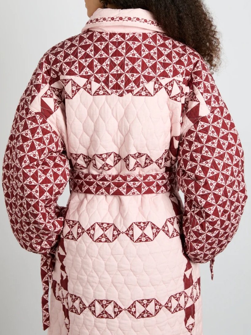 Patchwork Quilted Coat