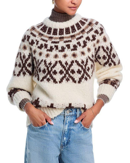 Fair Isle Crewneck Sweater