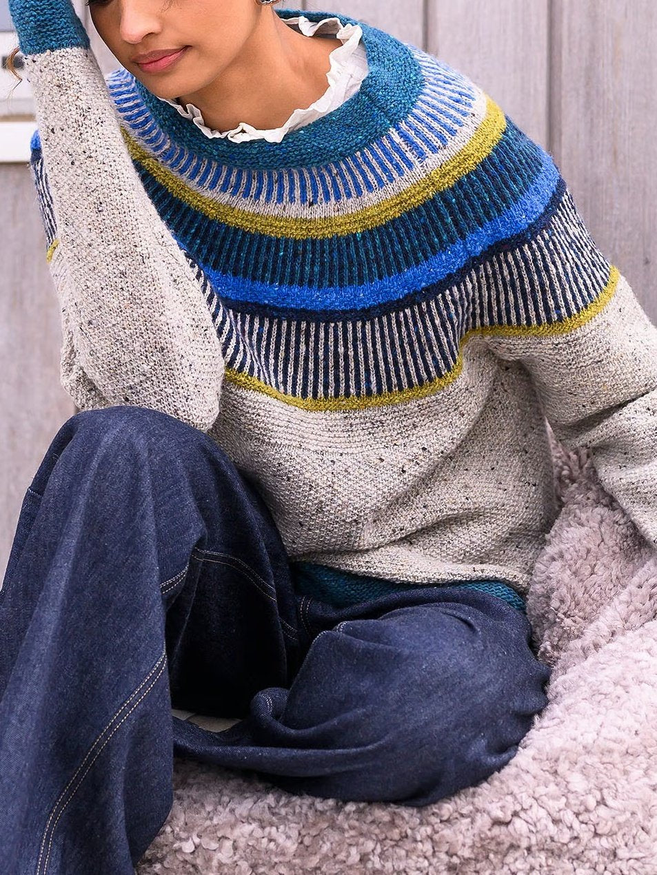 Funnel-neck Sweater