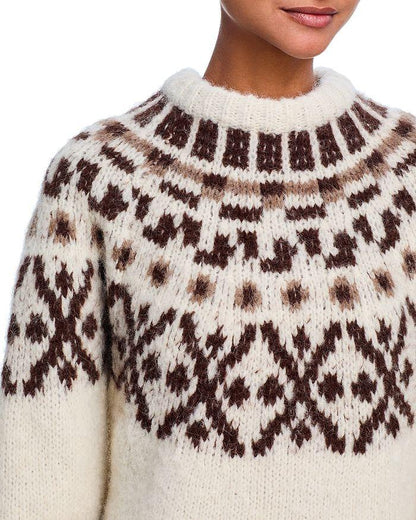 Fair Isle Crewneck Sweater