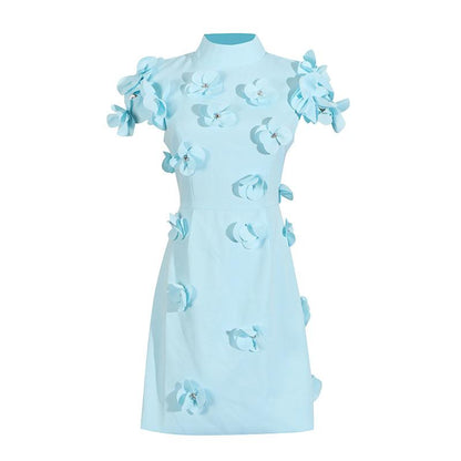 3D Flower Chic Dress