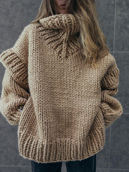 Knitwear Pullover Turtleneck Sweater