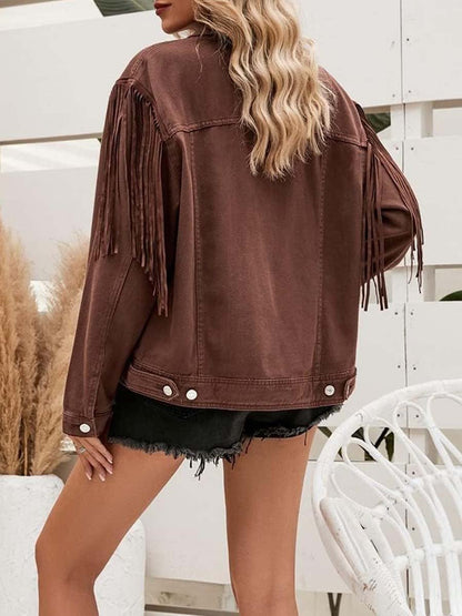 Tassels Patchwork Jacket