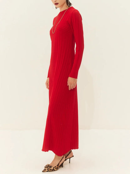 LONG KNIT DRESS