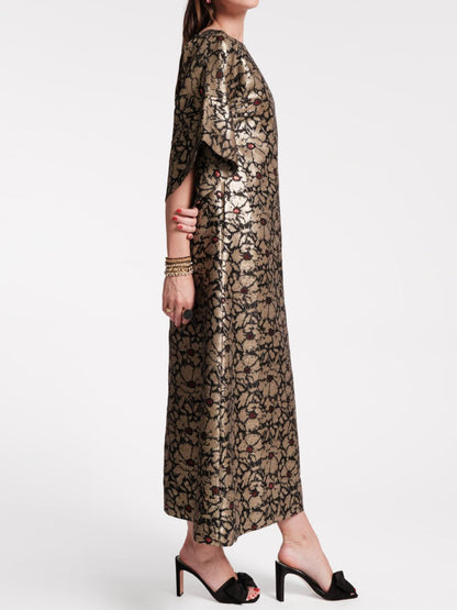 Jacquard Maxi Dress